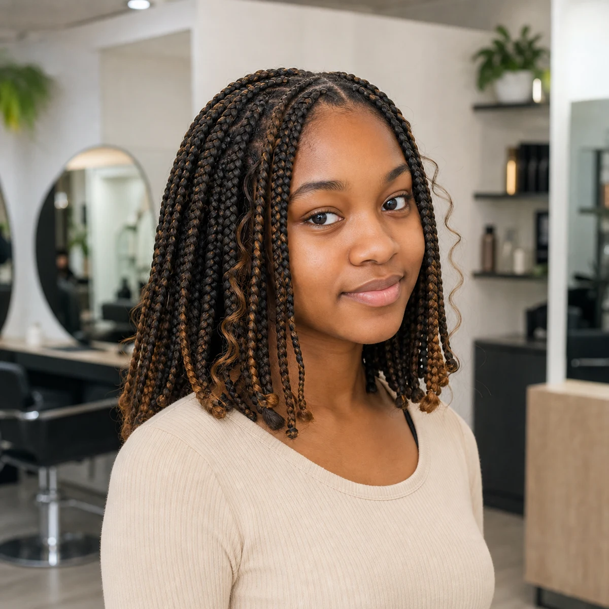 Boho braids junior