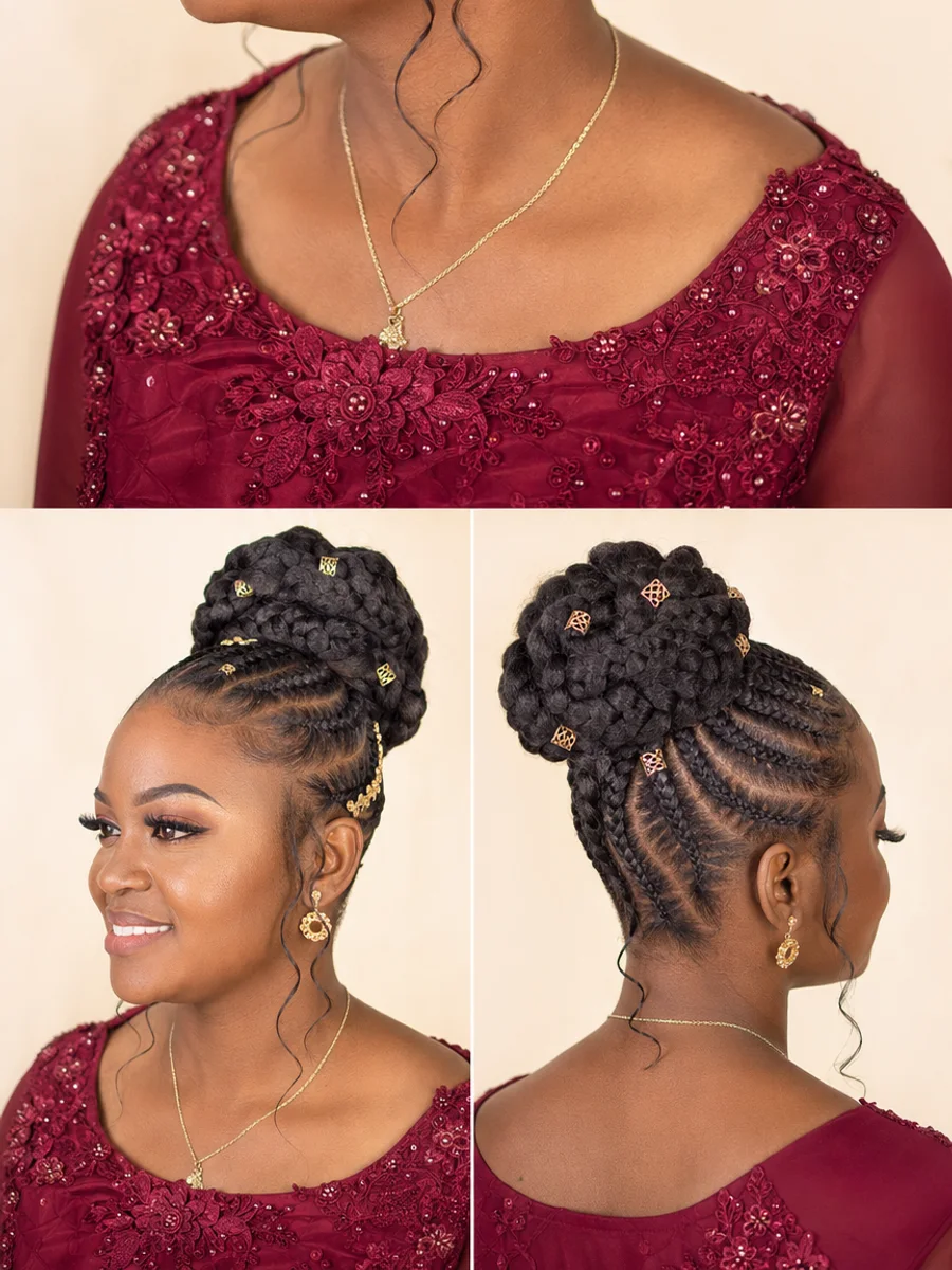 Braided Bridal Updo