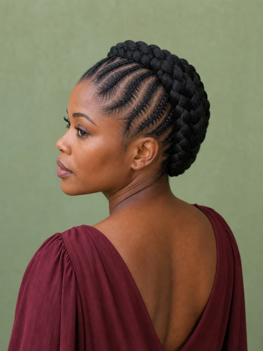 Cornrow Crown