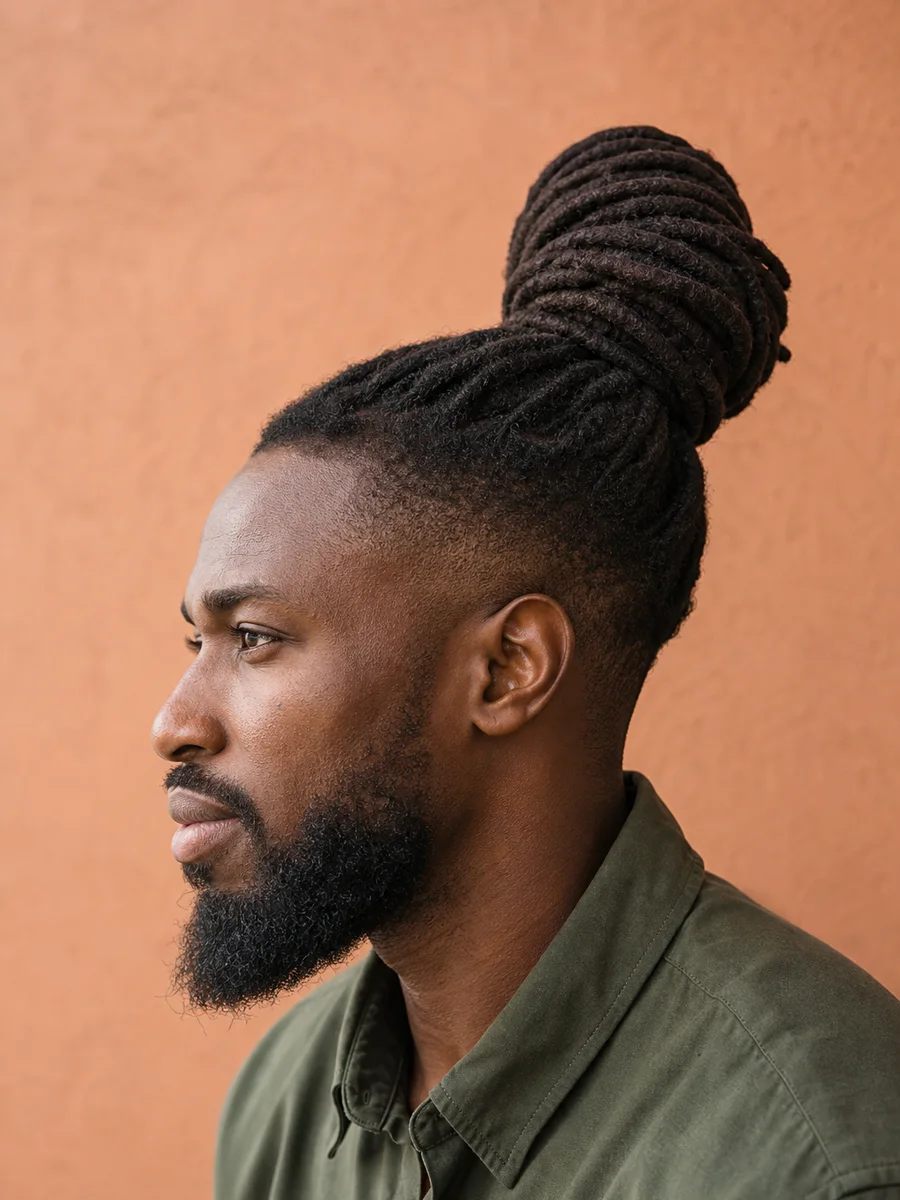 Locs Topknot
